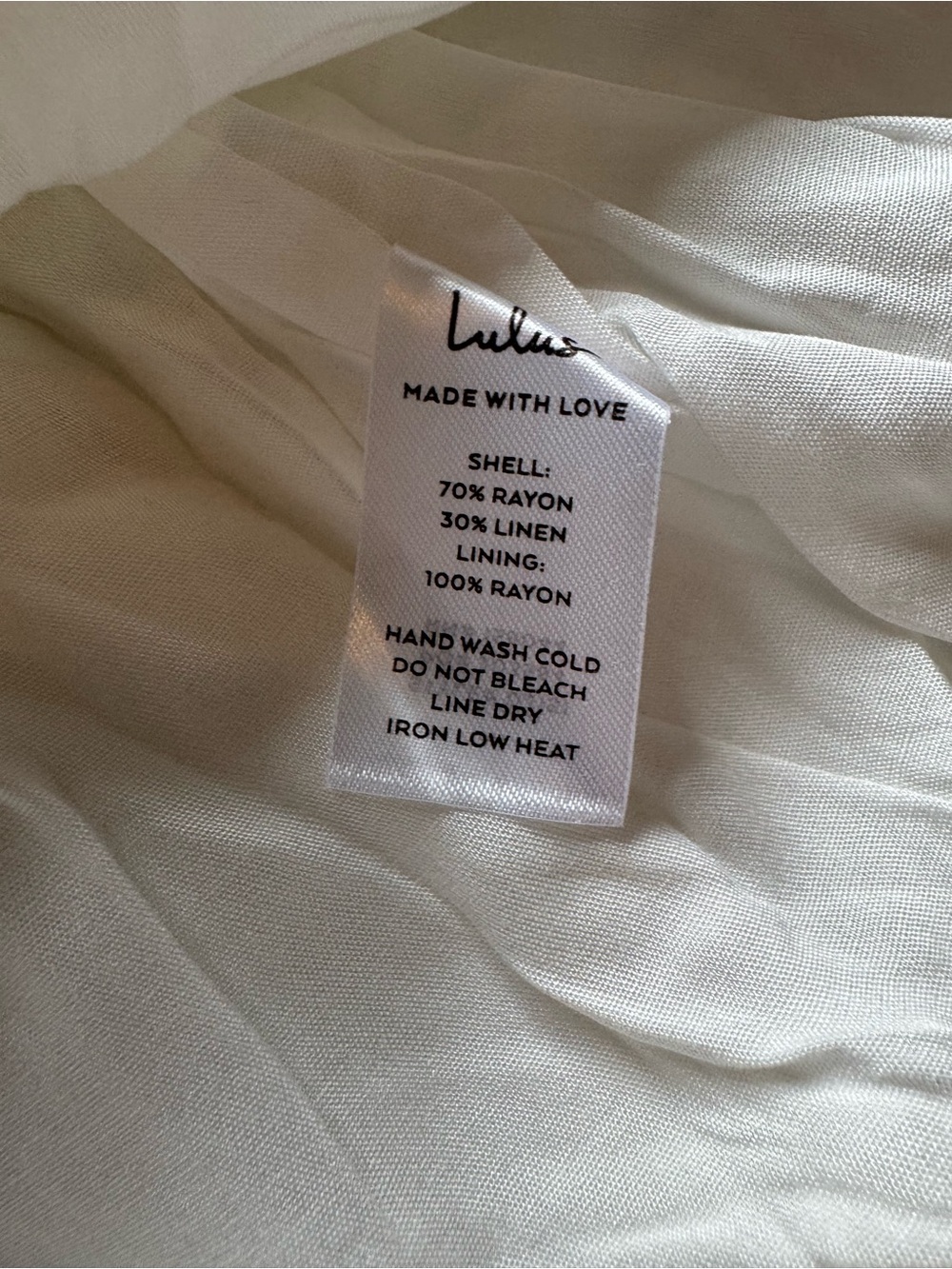 NWT Lulus Tier-ly Delightful White Tie-Strap Tiered Bustier Mini Dress XS White - Picture 7 of 9